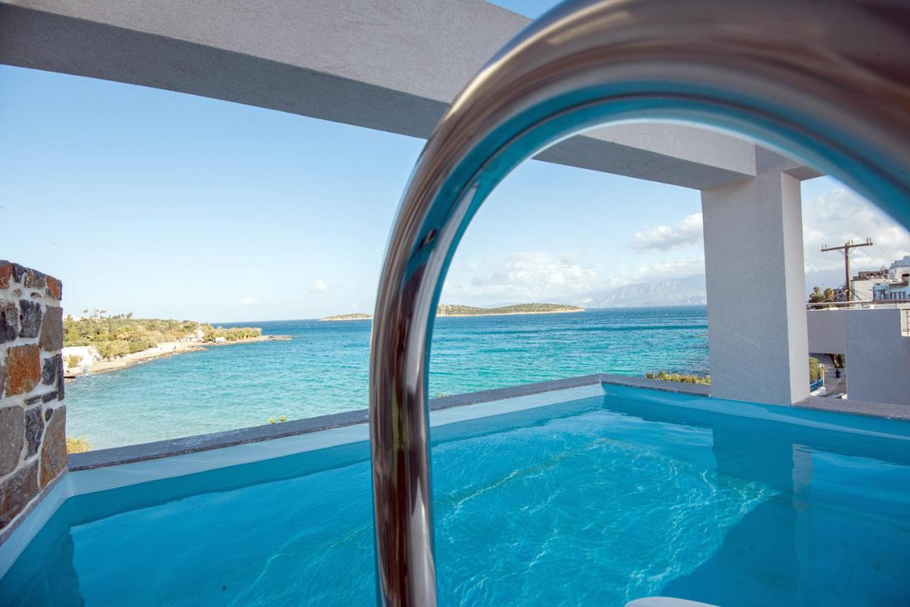Ammos Lux Apartments Crete アイオス・ニコラオス エクステリア 写真