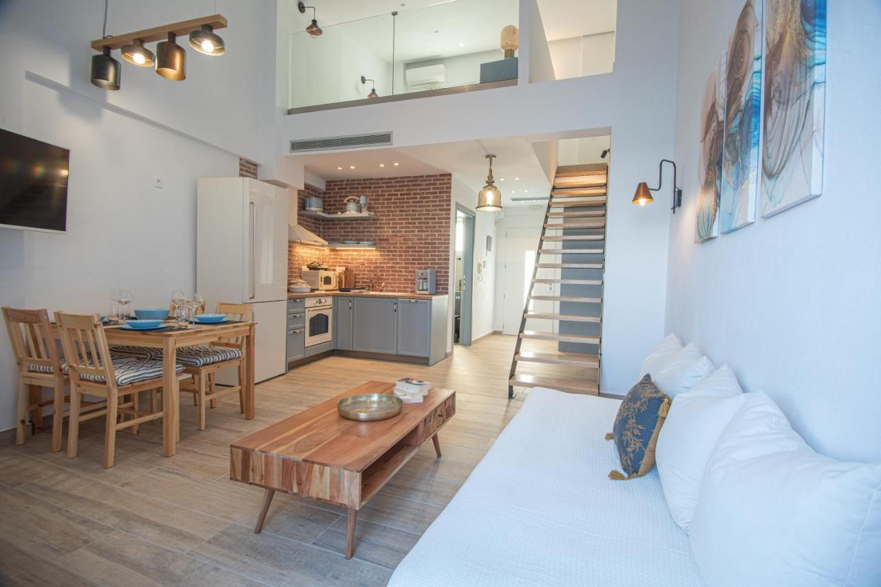 Ammos Lux Apartments Crete アイオス・ニコラオス エクステリア 写真