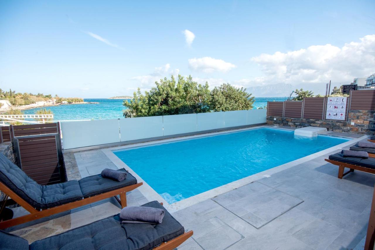 Ammos Lux Apartments Crete アイオス・ニコラオス エクステリア 写真