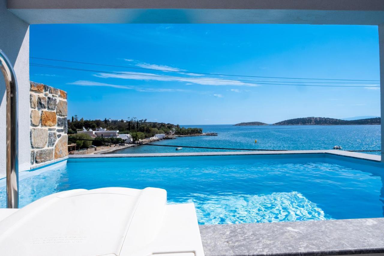 Ammos Lux Apartments Crete アイオス・ニコラオス エクステリア 写真