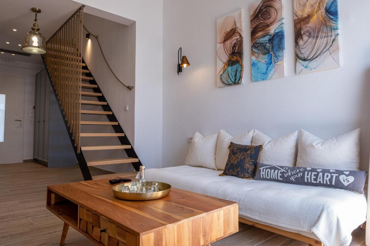 Ammos Lux Apartments Crete アイオス・ニコラオス エクステリア 写真