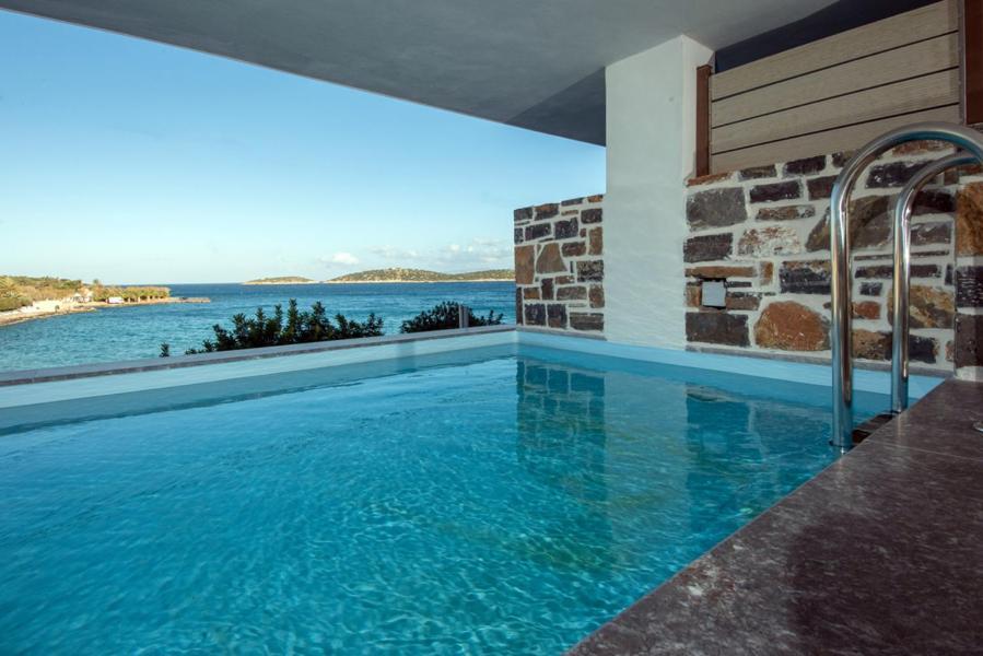 Ammos Lux Apartments Crete アイオス・ニコラオス エクステリア 写真