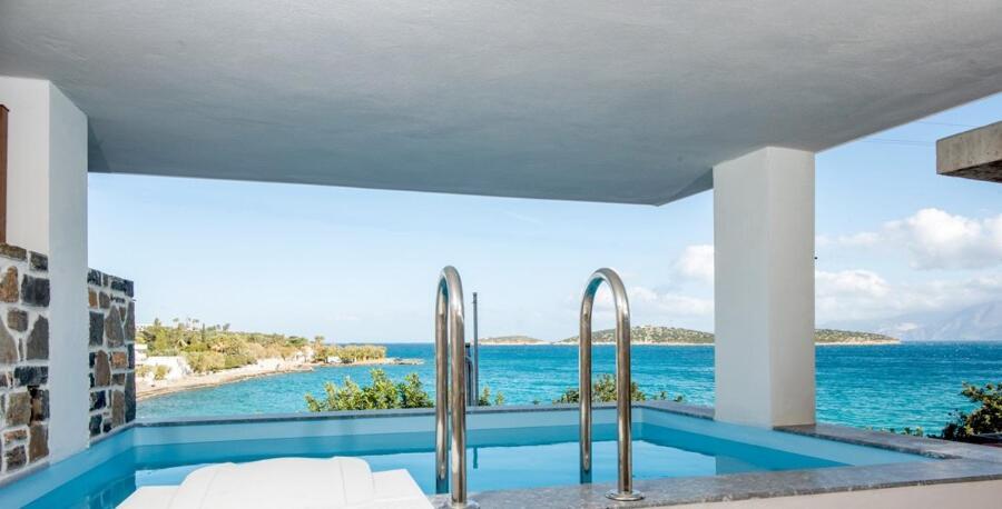Ammos Lux Apartments Crete アイオス・ニコラオス エクステリア 写真