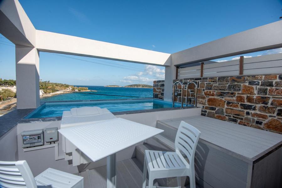 Ammos Lux Apartments Crete アイオス・ニコラオス エクステリア 写真