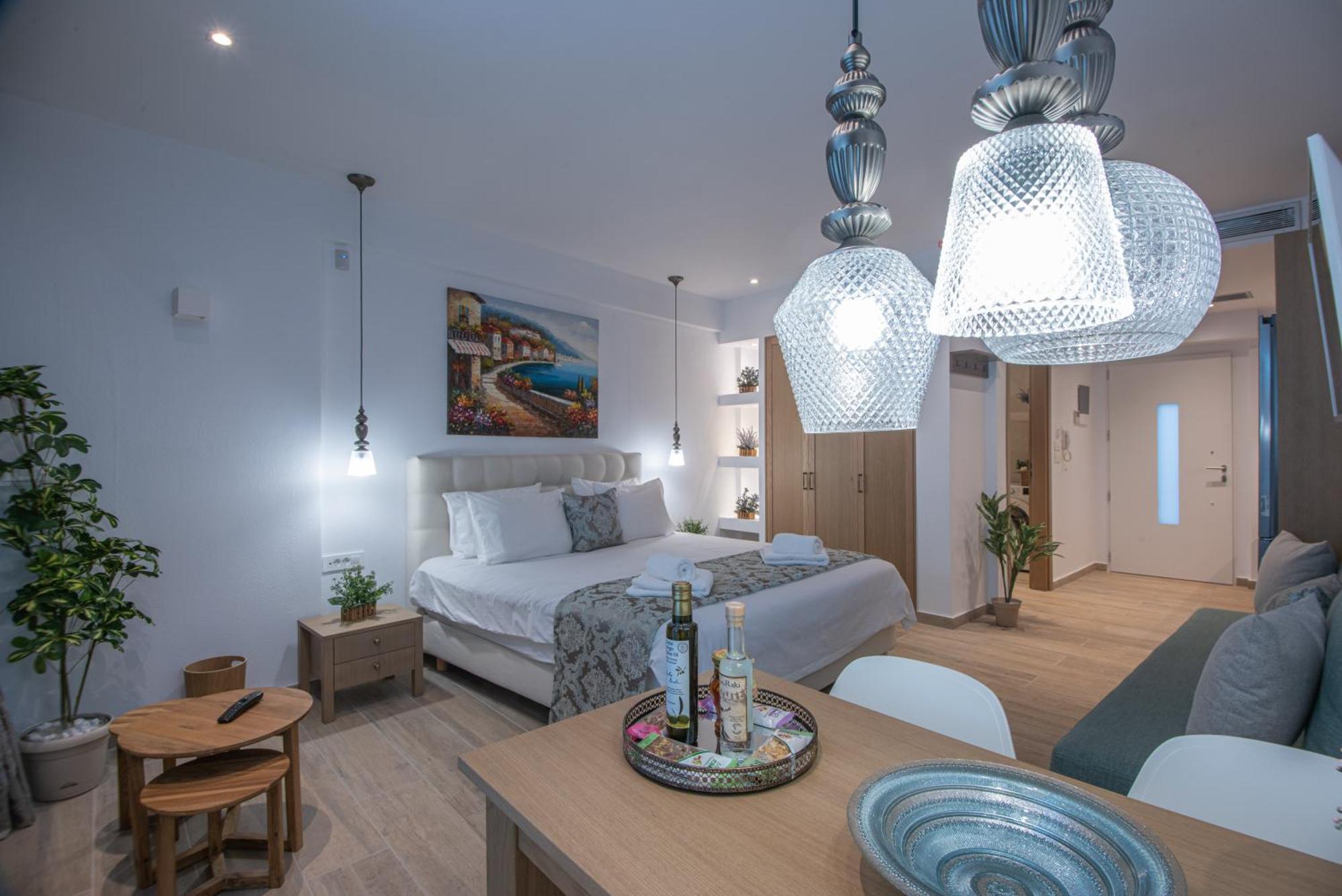 Ammos Lux Apartments Crete アイオス・ニコラオス エクステリア 写真