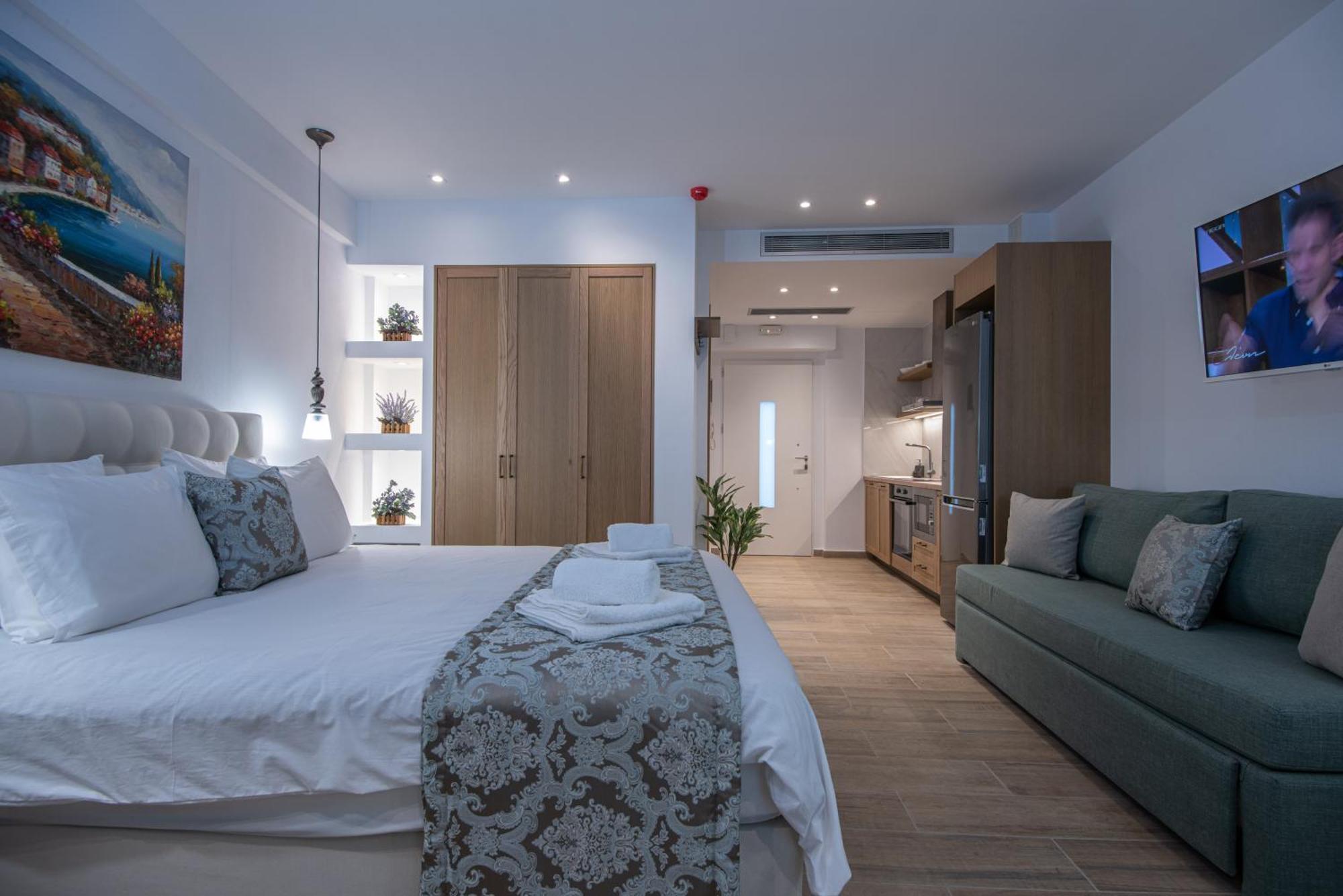 Ammos Lux Apartments Crete アイオス・ニコラオス エクステリア 写真
