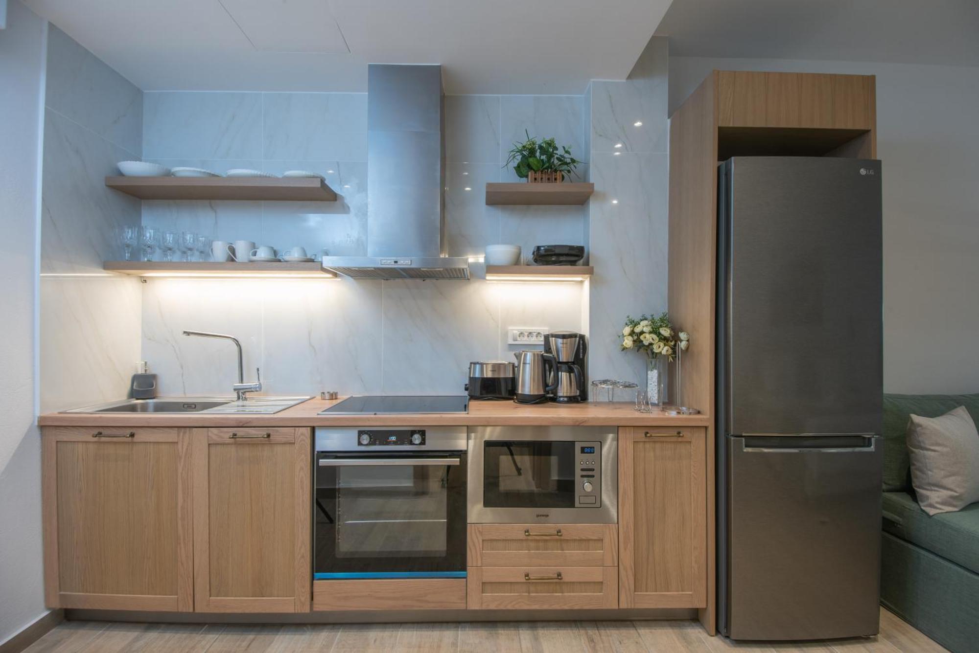 Ammos Lux Apartments Crete アイオス・ニコラオス エクステリア 写真