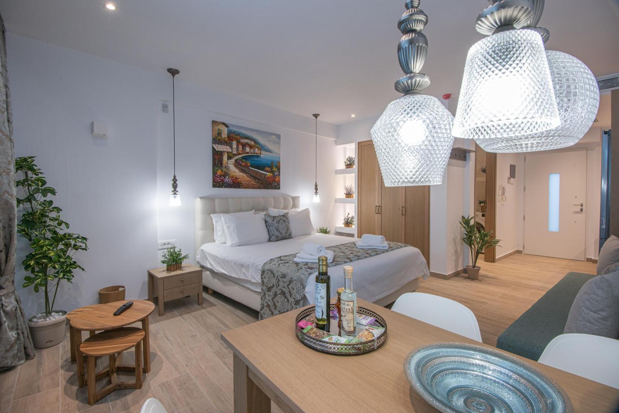 Ammos Lux Apartments Crete アイオス・ニコラオス エクステリア 写真