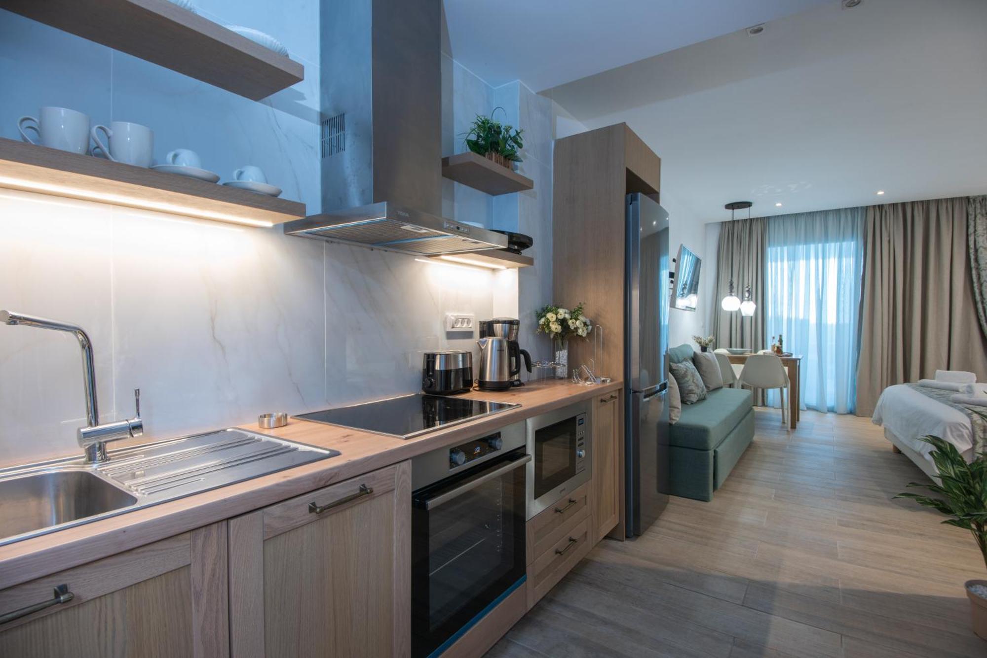 Ammos Lux Apartments Crete アイオス・ニコラオス エクステリア 写真